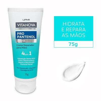 Creme Reparador Para Mãos Vita Nova Pro Pantenol 75g