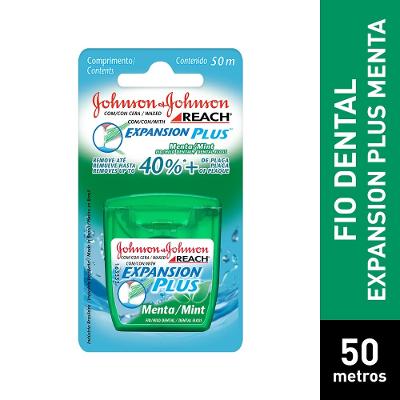 Fio Dental Johnson’s Reach Menta 50 Metros