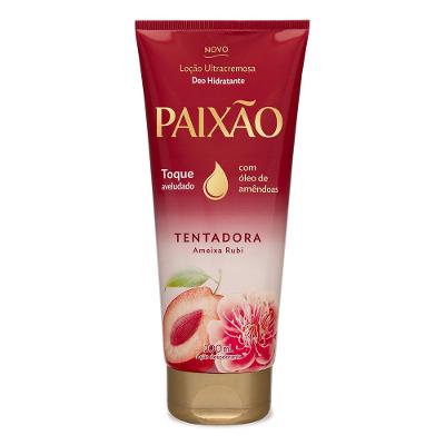 Loção Hidratante Corporal Ultracremosa Paixão Tentadora Ameixa Rubi 200ml