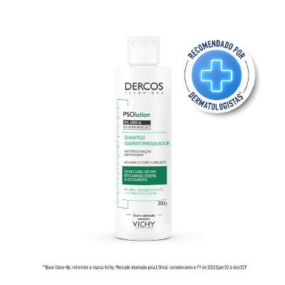 Shampoo Queratorregulador Vichy Dercos Psolution 200g