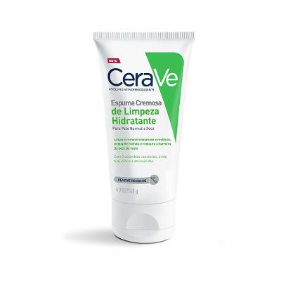 Espuma Cremosa De Limpeza Hidratante Cerave 140g
