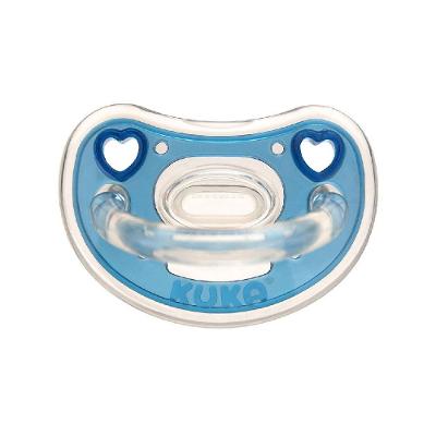 Chupeta Kuka Elegance Plus Azul 6 Meses + Com 1 Unidade