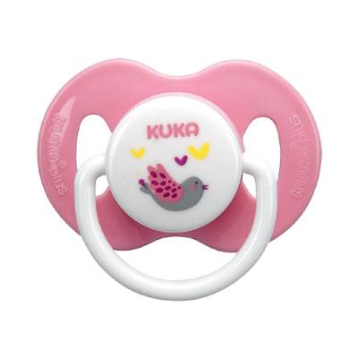 Chupeta Kuka Plus Azul 6 Meses + Com 1 Unidade