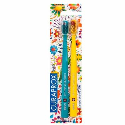 Kit Escova Dental Curaprox Ultrasoft 5460 Especial Edition Sortida 2 Unidades