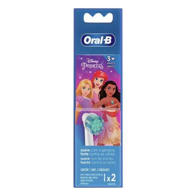 Refil Para Escova Dental Oral-b Disney Princess A Pilhas 1 Unidade + 2 Pilhas Aa