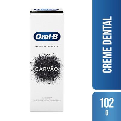 Creme Dental Oral-b 3d White Whitening Therapy Purification Com Carvão De Bambu 102g