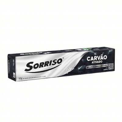 Creme Dental Sorriso Carvão Ativado 90g