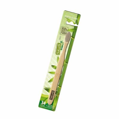 Escova Dental Suavetex Natural Bamboo