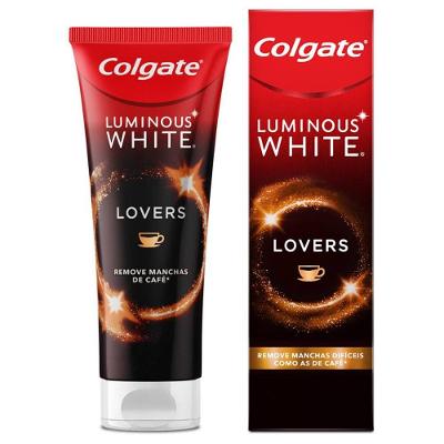 Creme Dental Clareador Colgate Luminous White Lovers Manchas De Café 70g