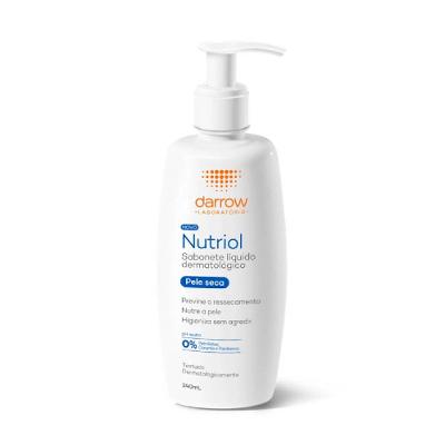 Sabonete Líquido Dermatológico Nutriol Pele Seca 240ml