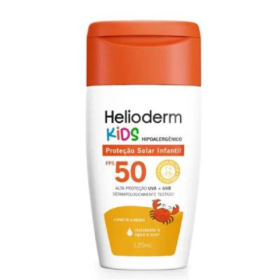 Protetor Solar Helioderm Kids Fps 50 120ml