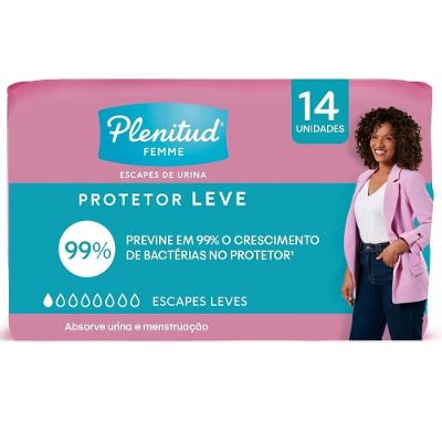 Protetor Plenitud Femme Leve 14 Unidades