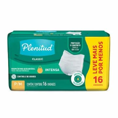 Roupa Intima Plenitud Classic P/m C/16