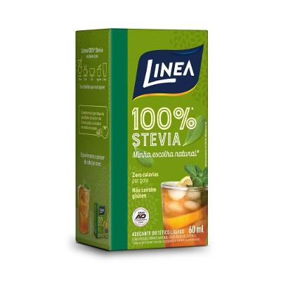 Adoçante Líquido Stevia Linea 60ml