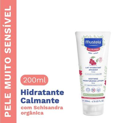 Hidratante Calmante Para Pele Muito Sensível Mustela 200ml