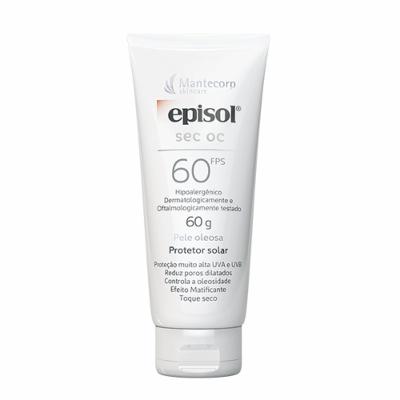 Protetor Solar Episol Sec Oc Pele Oleosa Fps 60 60g