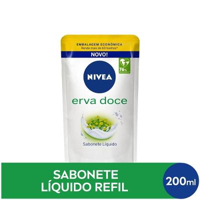 Sabonete Liquido Nivea Erva Doce Refil 200 Ml