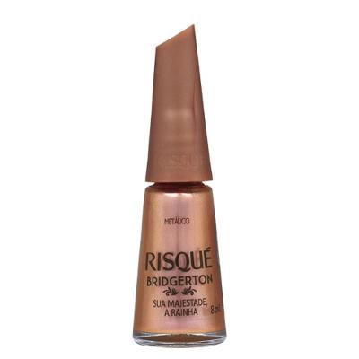 Esmalte Risqué Metálico Bridgerton Sua Majestade, A Rainha 8ml