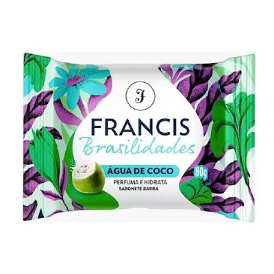 Sabonete Barra Francis Brasilidades Água De Coco 80g