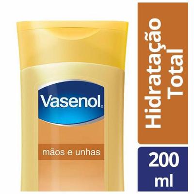 Loção Hidratante Vasenol Para Mãos E Unhas 200ml