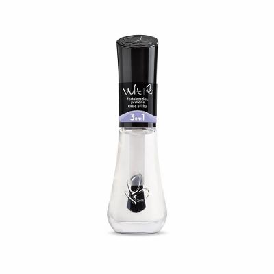 Base Fortalecedora Para Unhas Vult 3x1 Extra Brilho 8ml