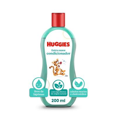 Condicionador Huggies Extra Suave Para Bebê 200ml
