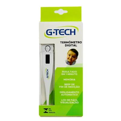 Termômetro Clínico Digital G-tech Thgt1027b Branco