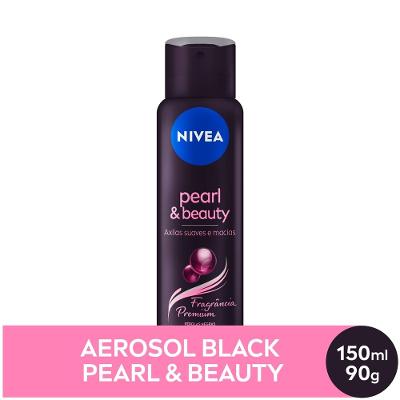 Desodorante Antitranspirante Nivea Aerossol Pearl & Beauty Fragrância Premium 150ml