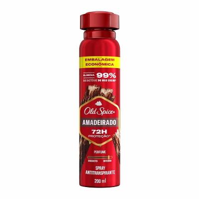 Desodorante Antitranspirante Old Spice Amadeirado 200ml