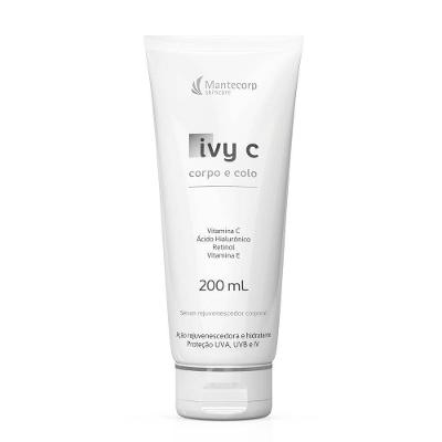 Sérum Rejuvenescedor Corporal Ivy C Corpo E Colo Fps20 200ml