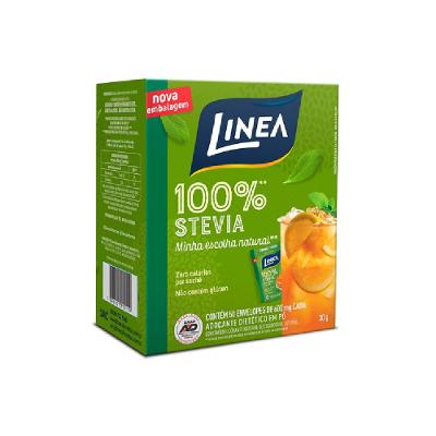 Linea Adocante Em Pó Stevia 50 Sachês