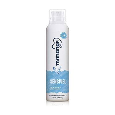 Desodorante Aerosol Monange Sensível 150ml