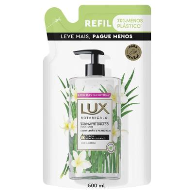 Sabonete Líquido Lux Botanicals Buquê De Jasmin - 500ml Refil