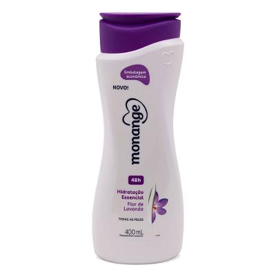 Hidratante Desodorante Monange Hidratação Nutritiva Flor De Lavanda 200ml