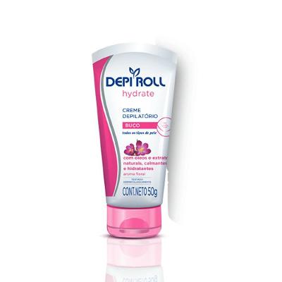 Creme Depilatório Depilroll P/ Buço Floral 50g