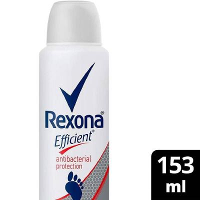 Desodorante Para Pes Rexona Efficient Antibacterial 153ml