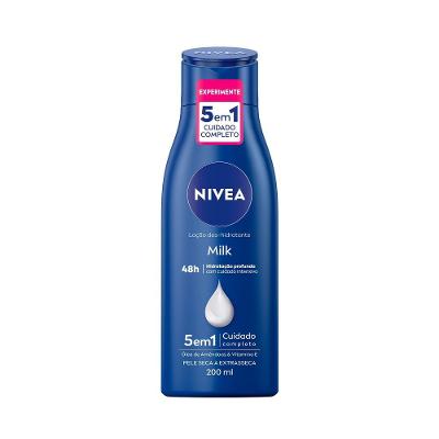 Loção Hidratante Nivea Milk Pele Seca A Extrasseca 200ml