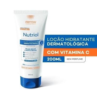 Loção Hidratante Nutriol Vitamina C Sem Perfume 200ml
