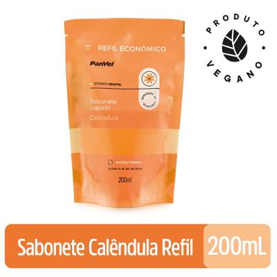 Sabonete Líquido Panvel Calendula Refil 200ml