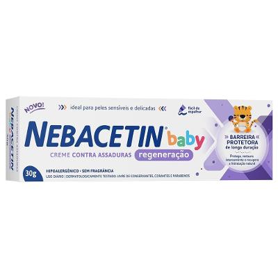 Creme Antiassaduras Nebacetin Baby Regeneração 30g