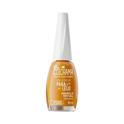 Esmalte Colorama Universo Paralelo Cor Amarelo Virtual 8ml