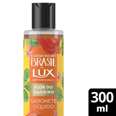 Sabonete Líquido Lux Essências Do Brasil Flor Do Cajueiro 300ml