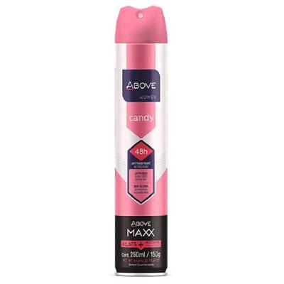 Desodorante Aerossol Above Maxx Candy Feminino 250ml