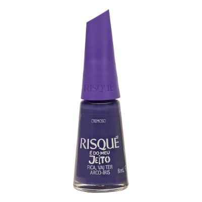 Esmalte Risqué É Do Meu Jeito Fica, Vai Ter Arco-íris! Cremoso 8ml