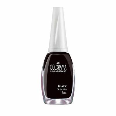 Esmalte Colorama Cremoso Black