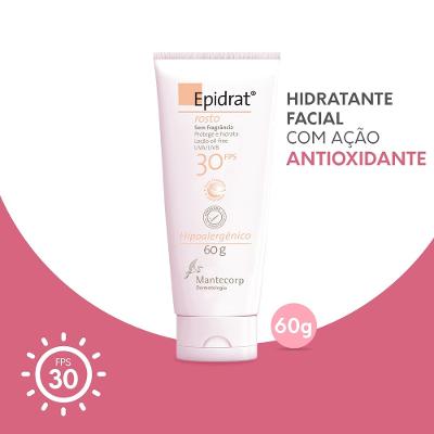 Hidratante Facial Epidrat Rosto Fps 30 60ml