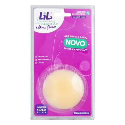Protetor De Mamilo Ultra Fino Lib 1 Par De Tamanho Único