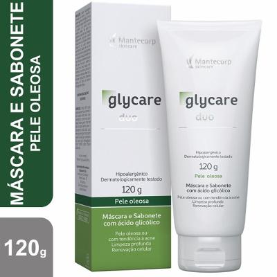 Máscara Facial E Sabonete Glycare Duo 120g