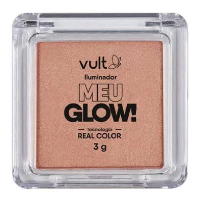 Iluminador Facial Compacto Bronze Vult 3g