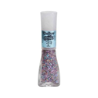 Esmalte Dailus Glitter Peguei Em Off 8ml